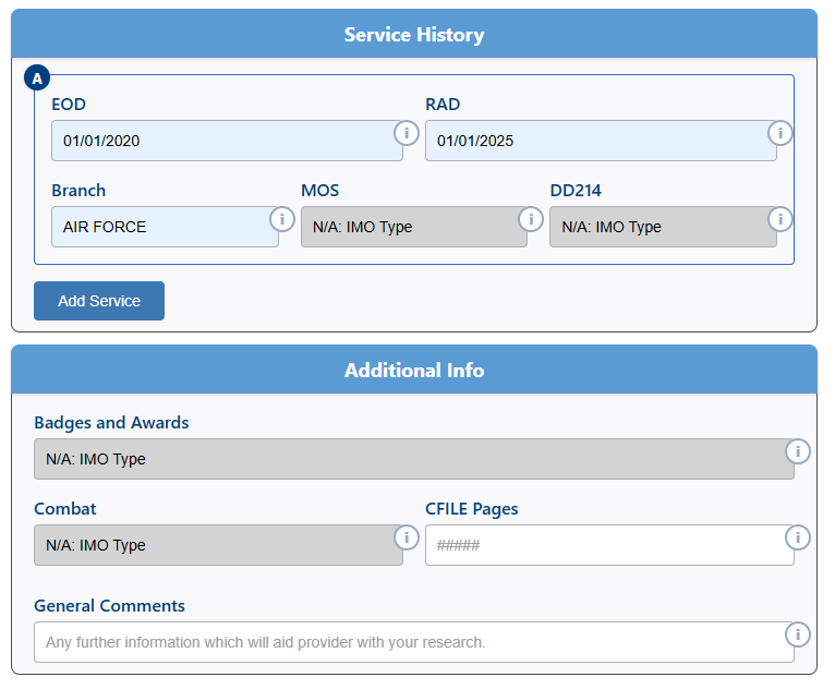 TemplateWizard Input Control